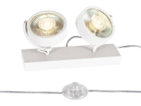 Vloerlamp GU10 Energielabel: A++ (A++   E) SLV 1000924 Wit