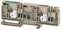 Voedingsklem WeidmÃ¼ller AAP22 10 FE LO 2429000000 Beige 20 stuks
