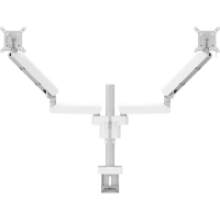 Vogels MOMO 4237 Monitor tafelbeugel Aantal monteerbare displays: 2 Display(s) 25,4 cm (10)   86,4 cm (34) Wit In hoogte verstelbaar, Draaibaar, Kantelbaar