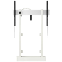 Vogels RISE 2005 Monitorbeugel Aantal monteerbare displays: 1 Display(s) 109,2 cm (43)   248,9 cm (98) Wit In hoogte verstelbaar, Gemotoriseerd, Vloerwand