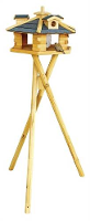 Vogel/ Voederhuis Staand + Plastic Voedersilo Volda #95;_136x52x46 Cm