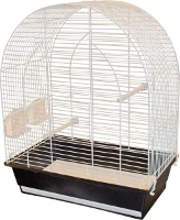 Vogelkooi Lucie Wit/zwart 45x28x56cm