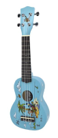 Voggenreiter 824 Ukelele Blauw