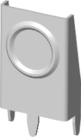 Vogt Verbindungstechnik 1456c.98 Enkelvoudig contact 1 AA (penlite) Soldeeraansluiting (l x b x h) 4.8 X 9.7 X 17 mm