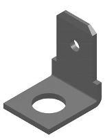 Vogt Verbindungstechnik 3858.67 Plug tong Insteekdikte: 0.8 Mm 90 ° 500 stuk(s)