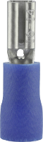 Vogt Verbindungstechnik 389908S Platte stekker (female) Insteekbreedte: 2.8 Mm Insteekdikte: 0.8 Mm 180 ° Deels geïsoleerd Blauw 1 stuk(s)
