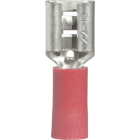 Vogt Verbindungstechnik 3903 Platte stekker (female) Insteekbreedte: 6.3 Mm Insteekdikte: 0.8 Mm 180 ° Deels geïsoleerd Rood 1 stuk(s)