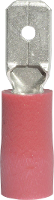 Vogt Verbindungstechnik 392808S Platte stekker (male) Insteekbreedte: 4.8 Mm Insteekdikte: 0.8 Mm 180 ° Deels geïsoleerd Rood 1 stuk(s)