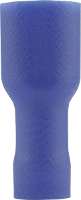 Vogt Verbindungstechnik 3945S Platte stekker (female) Insteekbreedte: 6.3 Mm Insteekdikte: 0.8 Mm 180 ° Volledig geïsoleerd Blauw 1 stuk(s)