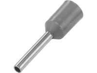 Vogt Verbindungstechnik 460609 Adereindhulzen 1 x 4 mmÂ² x 9 mm Deels geÃ¯soleerd Grijs 100 stuks