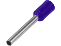 Vogt Verbindungstechnik 470208 Adereindhulzen 1 x 0.75 MmÂ² x 8 mm Deels geÃ¯soleerd Blauw 100 stuks
