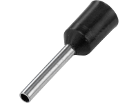 Vogt Verbindungstechnik 470408 Adereindhulzen 1 x 1.50 MmÂ² x 8 mm Deels geÃ¯soleerd Zwart 100 stuks