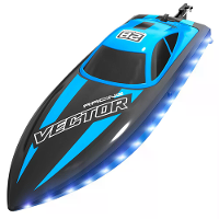 Volantexrc 79506 VECTOR28 2.4G 2CH RTR RC Boot Waterdicht 25km/u Hoge Snelheid met LED Licht Waterkoelsysteem Afstandsbe
