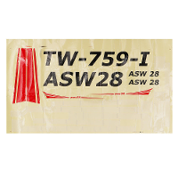 VolantexRC ASW28 ASW 28 V2 Sloping RC Airplane Reserveonderdeel Decals