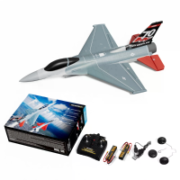 VolantexRC F 16 Falcon borstelloze 307 mm spanwijdte 2,4 GHz 4CH Een klik aerobatics XPilot stabilisatiesysteem EPP RC v
