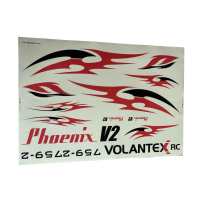 Volantex Phoenix V2 759 2 2000mm Spanwijdte RC Vliegtuig Reserveonderdeel Decals 1 Stuk
