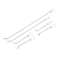 Volantex Ranger 2000 V757 8 / Phoenix V2 759 2 reserveonderdeel voor RC vliegtuig Duwstang & U Clip Volledige Set