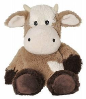 Warmies Magnetronknuffel Koe 30cm