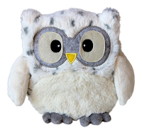 Warmies Magnetronknuffel Sneeuwuil 23cm