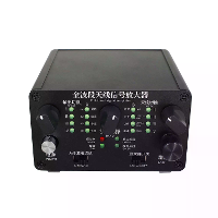 Volledige Band Antenne Signaalversterker 30kHz 650MHz 4 Kanaals Lage Ruis Instelbare Gain 30dB SMA Aansluitingen Hoogdoo