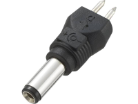 Voltcraft 93027c26 Laagvolt Adapter Met Laagspanningconnector Buiten Ã: 5 Mm, Binnen Ã: 2.1 Mm, Recht 1 Stuks