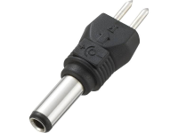 Voltcraft 93027c28 Laagvolt Adapter Met Laagspanningconnector Buiten Ã: 5 Mm, Binnen Ã: 2.5 Mm, Recht 1 Stuks