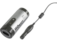 VOLTCRAFT CSI 150 Omvormer 150 W 12 V/DC   230 V/AC, 5 V/DC Past in bekerhouder