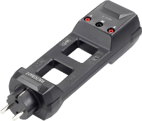 VOLTCRAFT DMA 1L 16 Adapterstekker   Donkergrijs