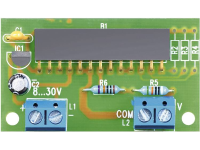 VOLTCRAFT meetbereikadapter voor panelmeter 70004, 20Â V (0,01Â  Â 19,99Â V)