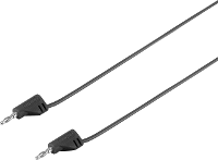 VOLTCRAFT MSB 200 Meetsnoer Banaanstekker 2 mm Banaanstekker 2 mm 30.00 Cm Zwart 1 stuk(s)
