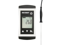 VOLTCRAFT PTM 100 + TPT 205 Temperatuurmeter Kalibratie ISO  200 tot 450 Â°C Sensortype Pt1000 IP65
