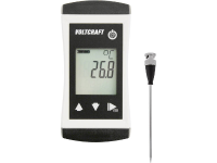 VOLTCRAFT PTM 100 + TPT 206 Temperatuurmeter Kalibratie ISO  200 tot 450 Â°C Sensortype Pt1000 IP65