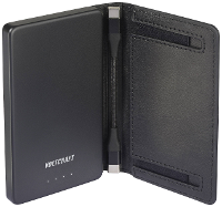VOLTCRAFT VC WT W010 Powerbank 5000 mAh LiPo Zwart Statusweergave