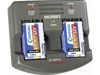 VOLTCRAFT VC209 Li 9V blok oplader Li ion 9 V (blok)