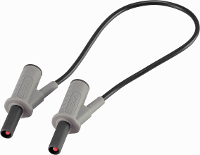 VOLTCRAFT MSB 501 Veiligheidsmeetsnoer Banaanstekker 4 mm Banaanstekker 4 mm 25.00 Cm Zwart 1 stuk(s)