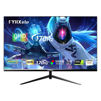 Voor Black Myth: WuKong FYHXele FY27QHM2 27 Inch Gaming Monitor PC Scherm 170Hz 2K Gaming Weergave 1MS ADM FreeSync 8 Bi