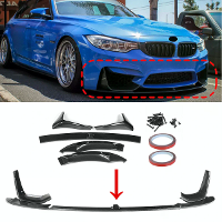 Voor BMW F80 M3 F83 F82 M4 Carbon Look Voorspoilerlip Splitter Spoilerhoes