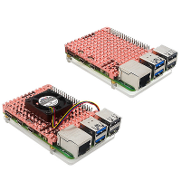Voor Raspberry Pi 5 Passieve Koeler Heatsink Radiator met Snelkoelende Ventilator Koelradiator Puur Koper