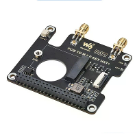 Voor Raspberry Pi 5 PCIe naar M.2 E KEY HAT Converter Board Compatibel voor NGFF Draadloze Netwerkkaart Raspberry Pi 5 P