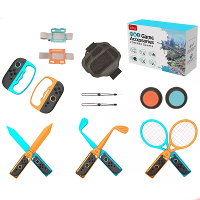 Voor Switch2 Sports 18 in 1 Tennisracket + Band + Verwijderbaar Grip IPLAY HBS 522