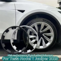 Voor Tesla Model Y Juniper 2025 20 Inch Wielen ABS Velgbeschermer Velg Naafkap Bescherming Naafkap Patch Krassenbestendi