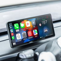 Voor Tesla Model3/Y dashboard 9 inch CarPlay/Android Auto aanraakscherm HUD display Console ondersteunt OTA
