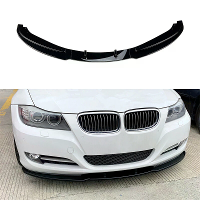 Voorbumperlipspoiler ABS Aerodynamisch Glanzend Zwart voor BMW 3 Serie E90 E91 LCI 320i 330i 2009 2012