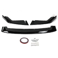 Voorklep Lip Glans Zwarte Auto Styling Verbetering Upgrade voor BMW M2 CS F87 2016 2021