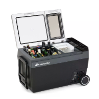 [Voorverkoop verzonden op 30 mei] MUDIRO 45L Auto Koelkast met IJsmaker Vriesfunction Fast Cooling Auto Koelkast Snelle