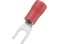 Vorkkabelschoen 0.50 MmÂ² 1.50 MmÂ² Gat diameter=3.7 Mm Deels geÃ¯soleerd Rood Conrad Components 93014c216 100 stuks