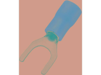 Conrad Components 745268 Vorkkabelschoen 0.50 MmÂ² 1.50 MmÂ² Gat diameter=5.3 Mm Deels geÃ¯soleerd Rood 100 stuks