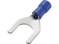 Vorkkabelschoen 1.50 MmÂ² 2.50 MmÂ² Gat diameter=8.4 Mm Deels geÃ¯soleerd Blauw Conrad Components 93014c540 100 stuks