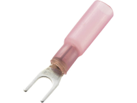 Conrad Components 93014c509 Vorkkabelschoen Met krimpkous 0.50 MmÂ² 1.50 MmÂ² Gat diameter=3.7 Mm Deels geÃ¯soleerd Rood 50 stuks
