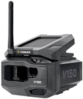 Vosker V150 LTE Wireless Outdoor Solar Wildcamera Timelapsevideo, 4G beeldoverdracht, GSM module Zwart grijs